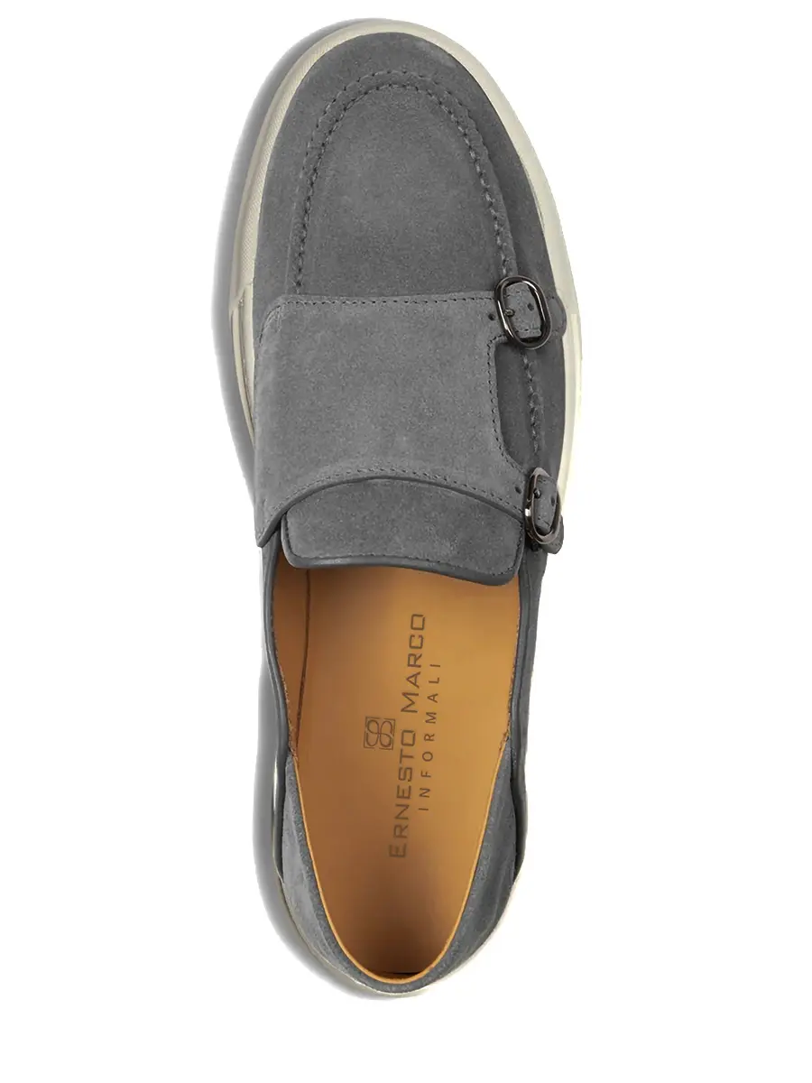 Монки замшевые