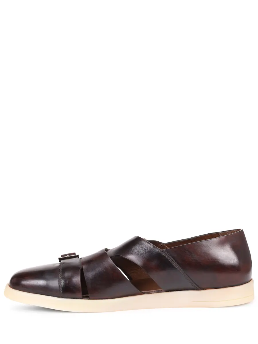 Сандалии кожаные