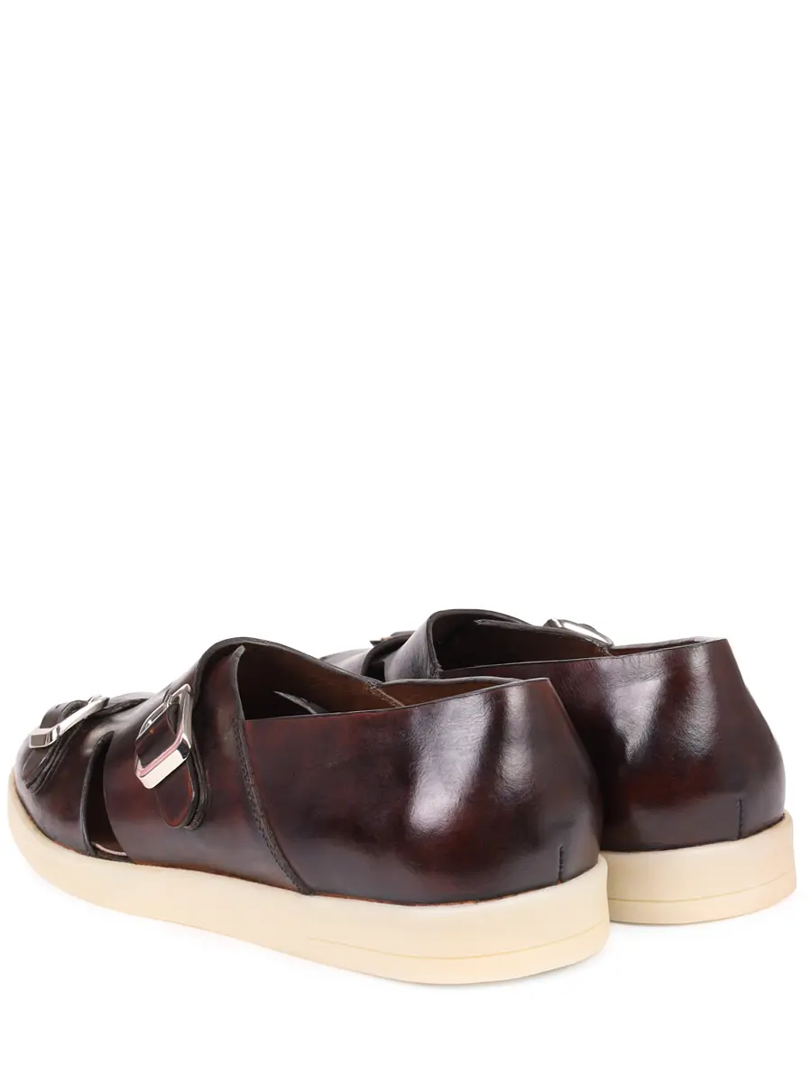 Сандалии кожаные