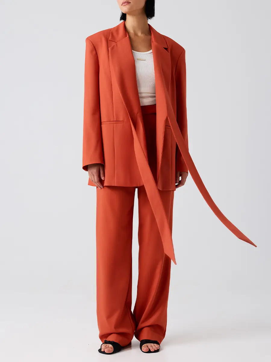 Брюки однотонные Boyfriend