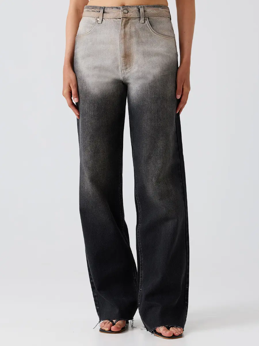 Джинсы хлопковые Чай на бегу