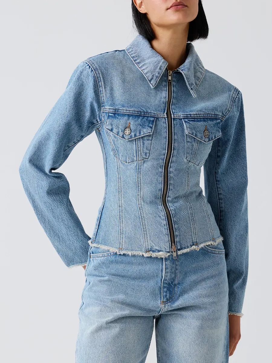 Джинсовая куртка хопковая За тридевять земель