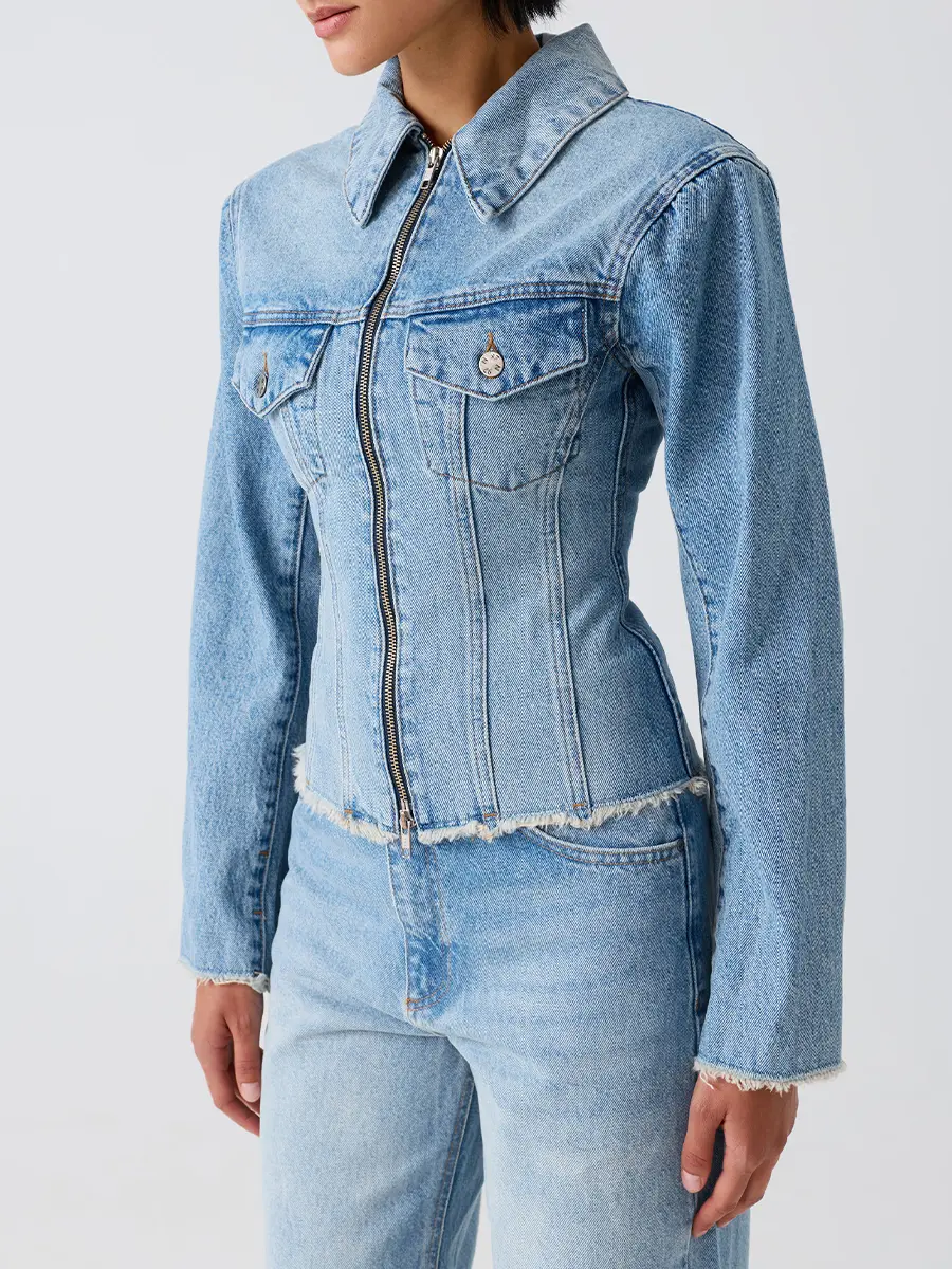 Джинсовая куртка хопковая За тридевять земель