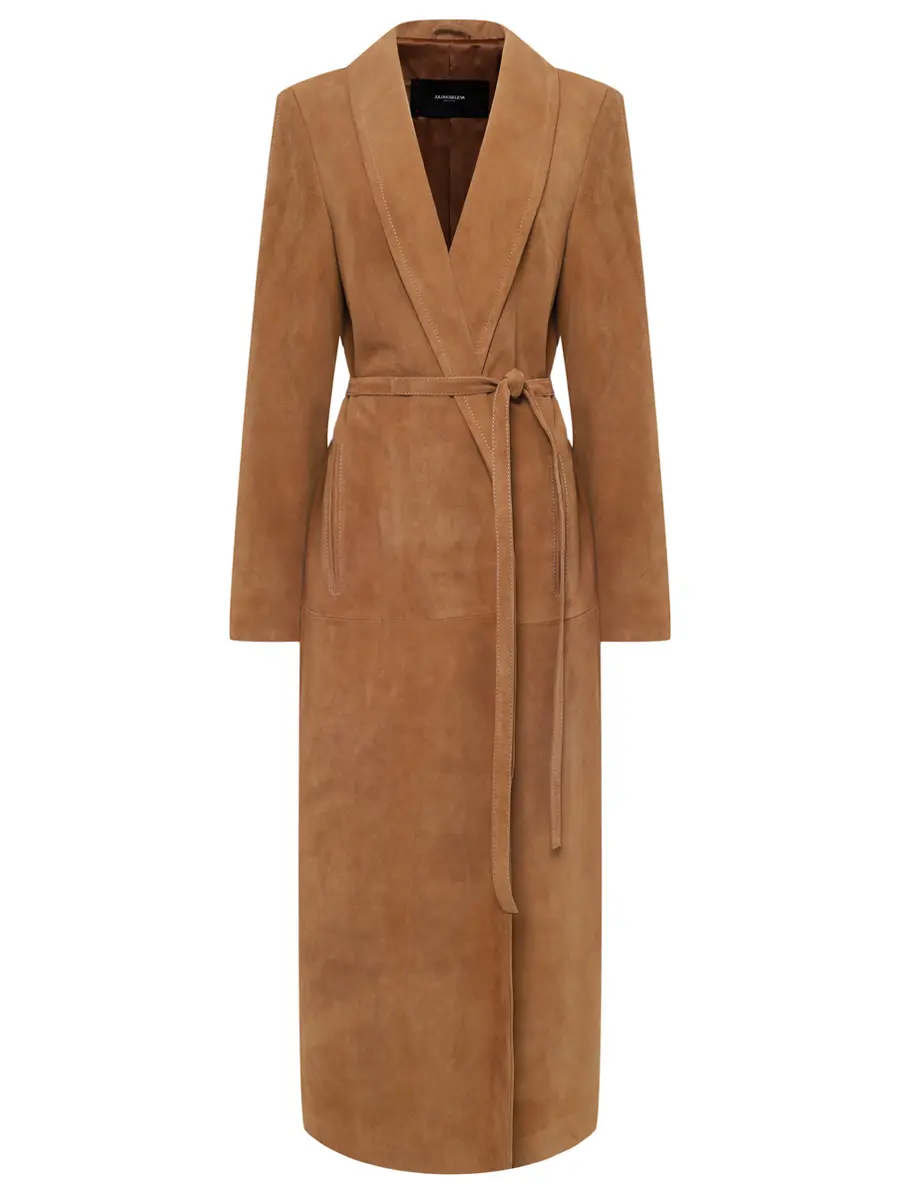 Пальто NINA из замши