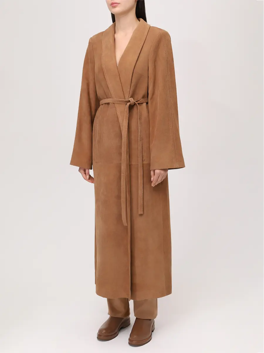 Пальто NINA из замши