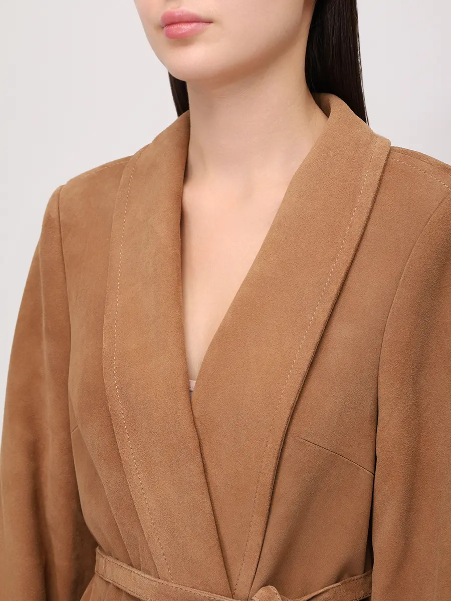 Пальто NINA из замши