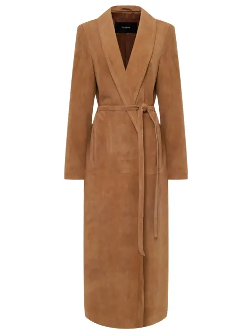 Пальто NINA из замши JULIAKISELEVA