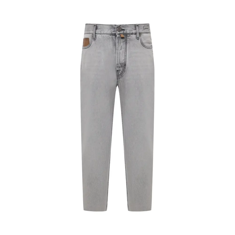 Джинсы Regular Fit хлопковые