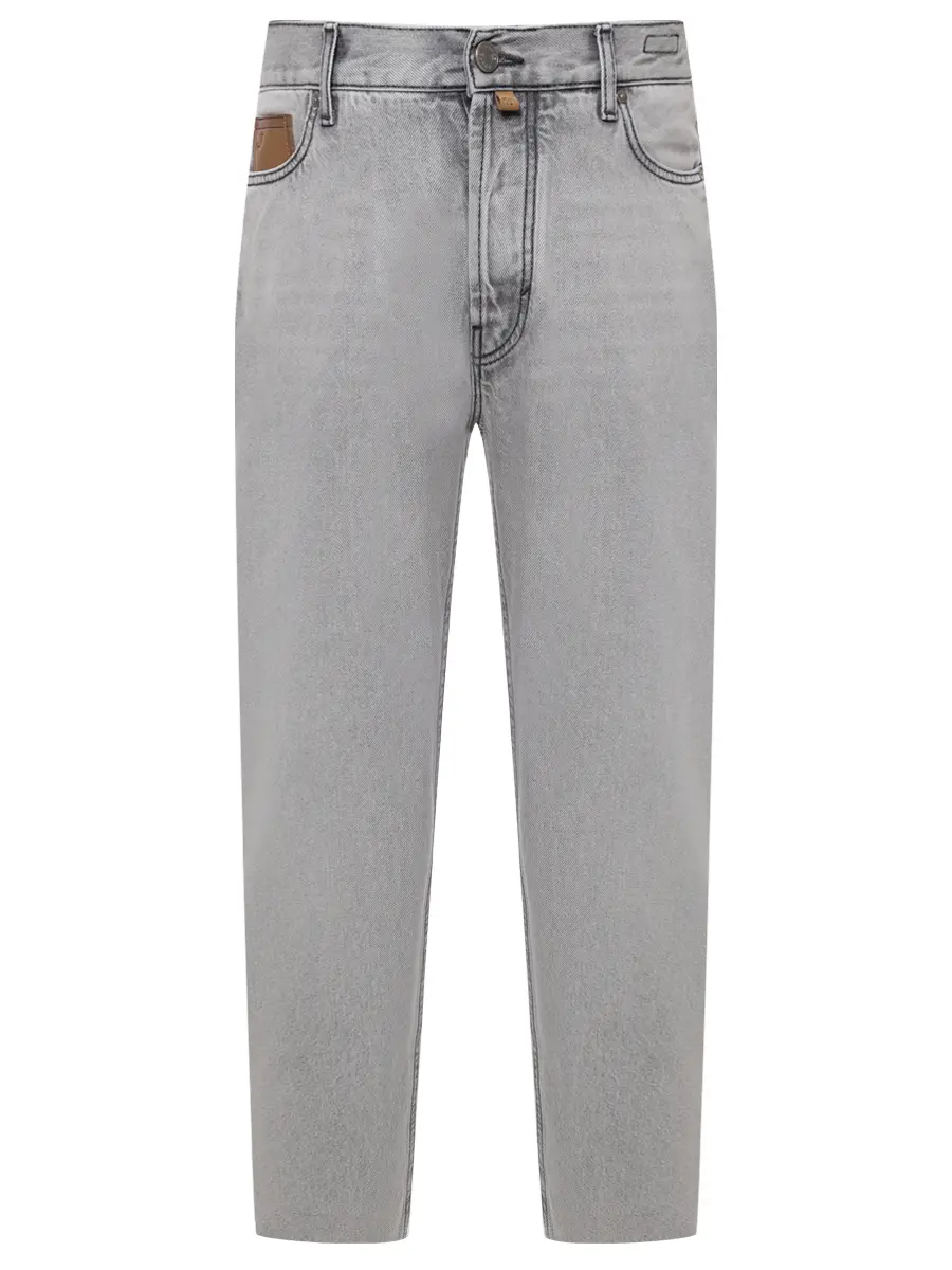 Джинсы Regular Fit хлопковые