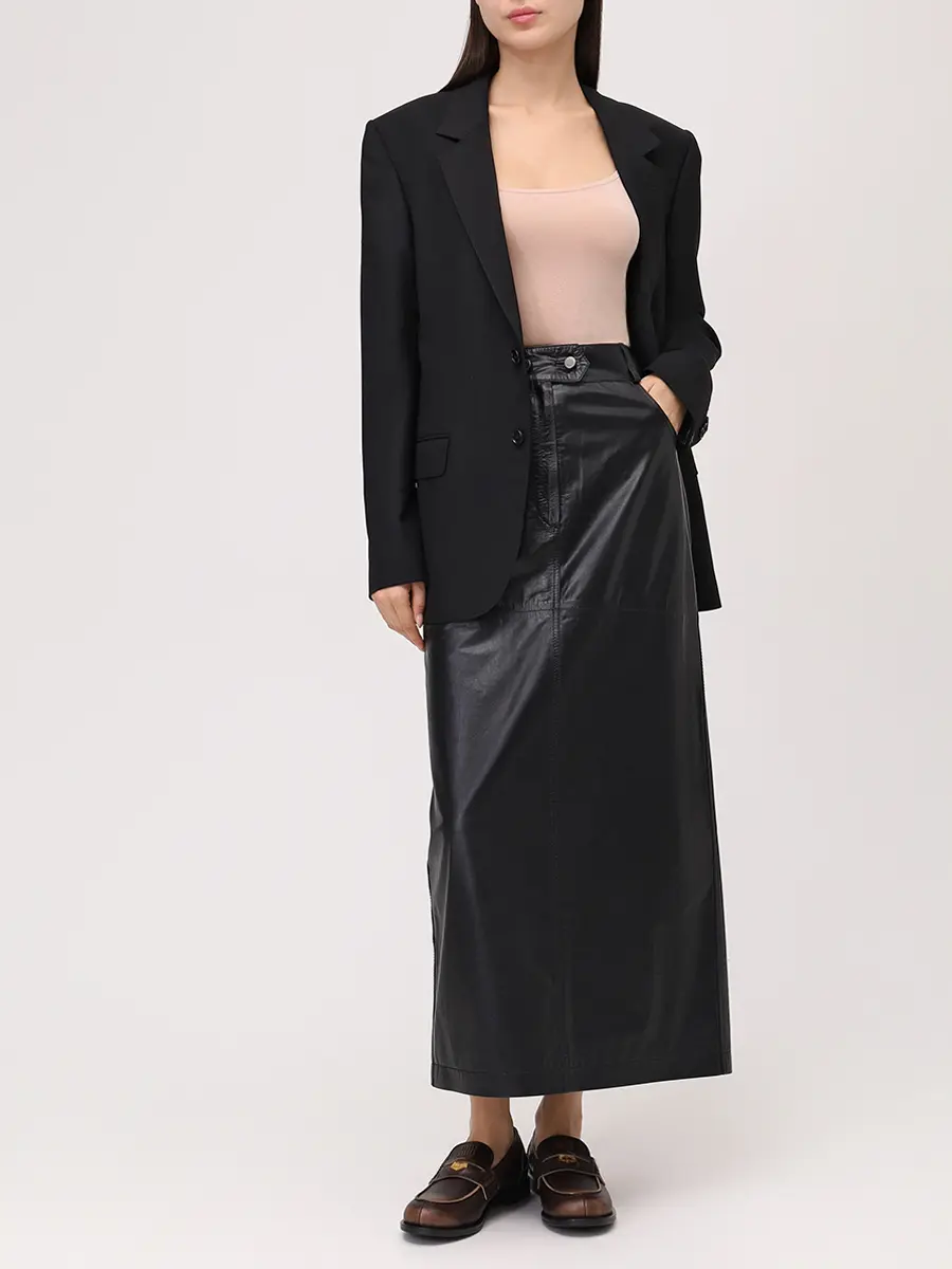 Юбка CLASSIC из кожи