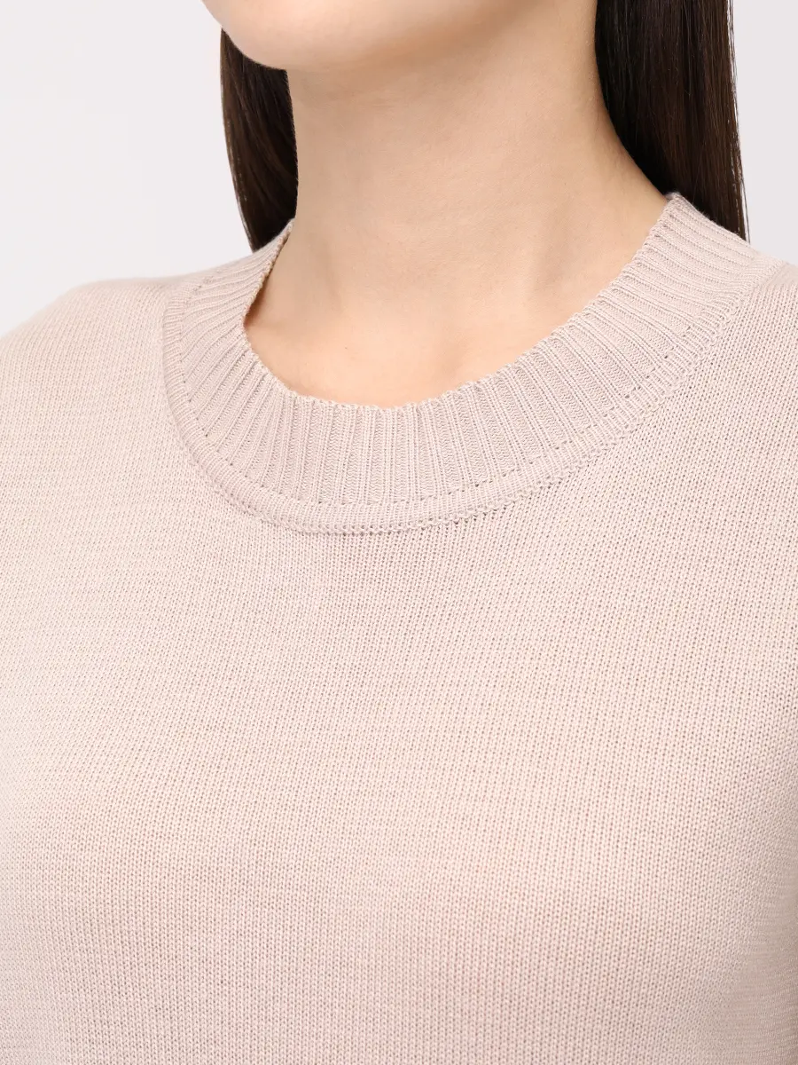 Футболка BAZE из хлопка с шелком