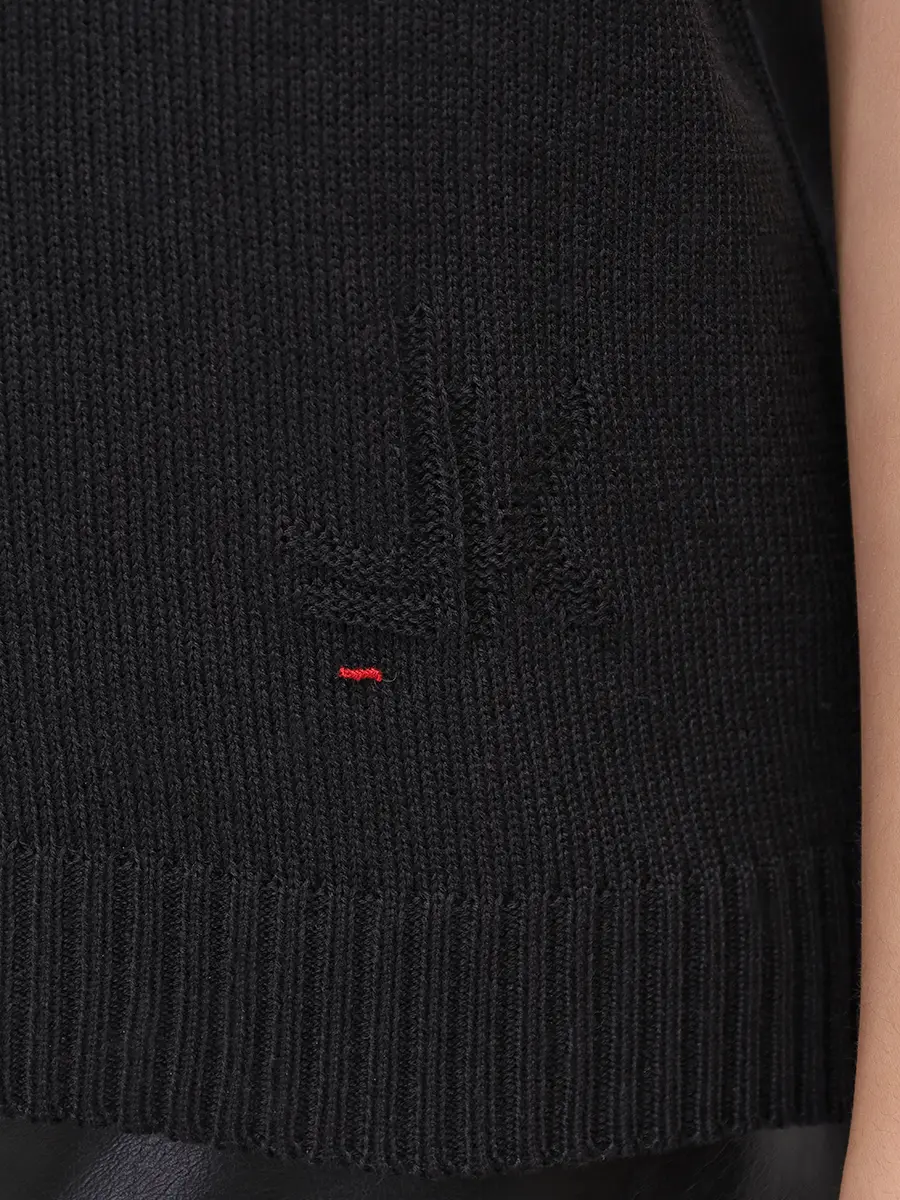 Футболка BAZE из хлопка с шелком