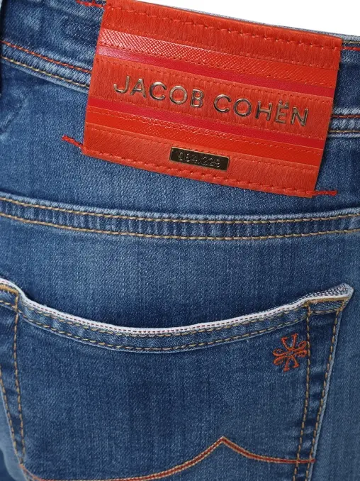 Джинсы Regular Fit хлопковые JACOB COHEN