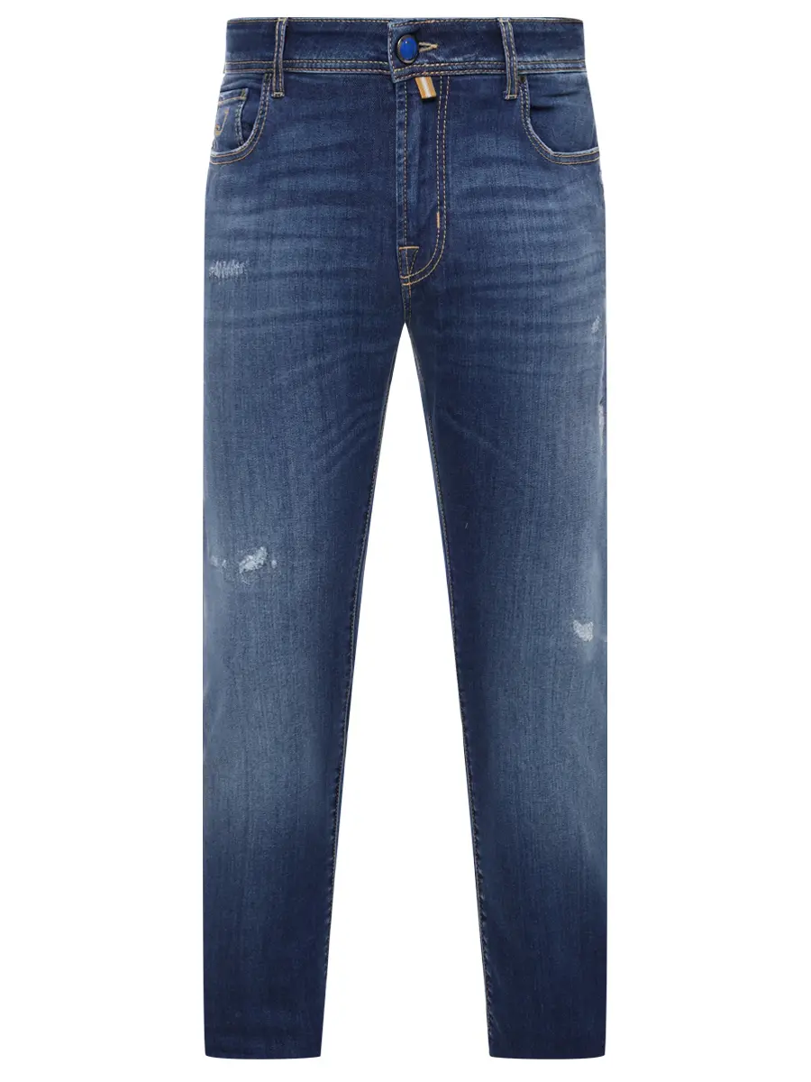 Джинсы Slim Fit хлопковые