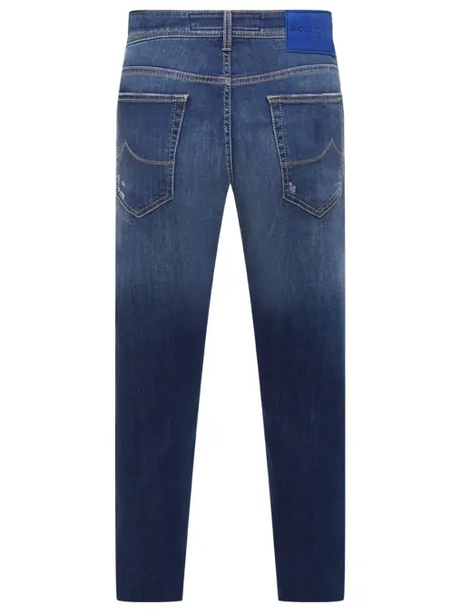 Джинсы Slim Fit хлопковые JACOB COHEN