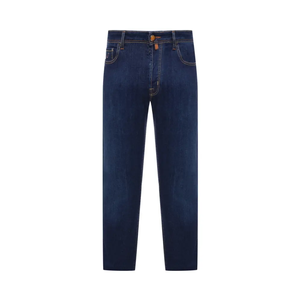 Джинсы Slim Fit хлопковые