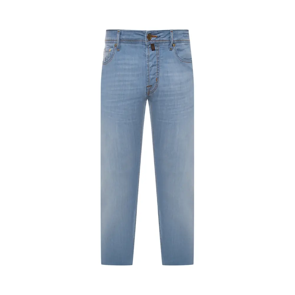 Джинсы Slim Fit хлопковые