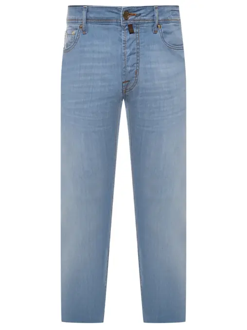 Джинсы Slim Fit хлопковые JACOB COHEN