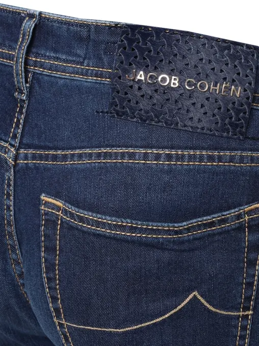 Джинсы Slim Fit хлопковые JACOB COHEN