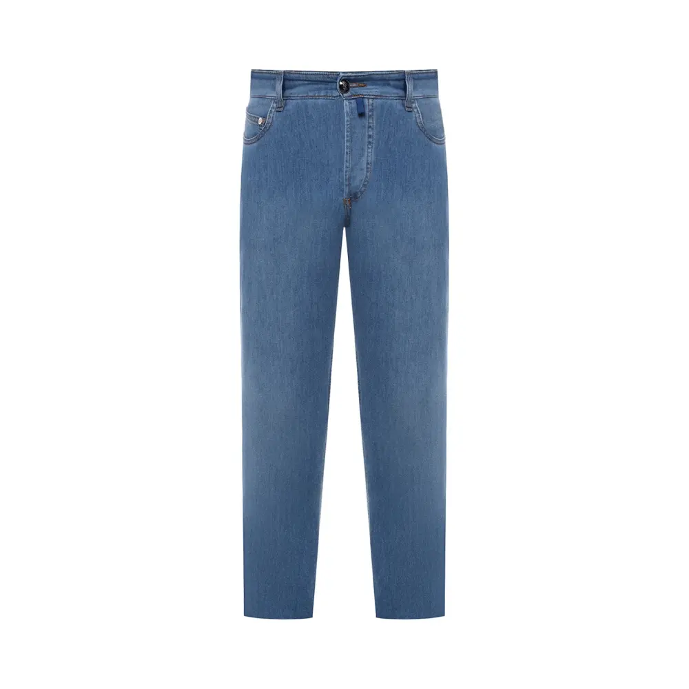 Джинсы Slim Fit хлопковые