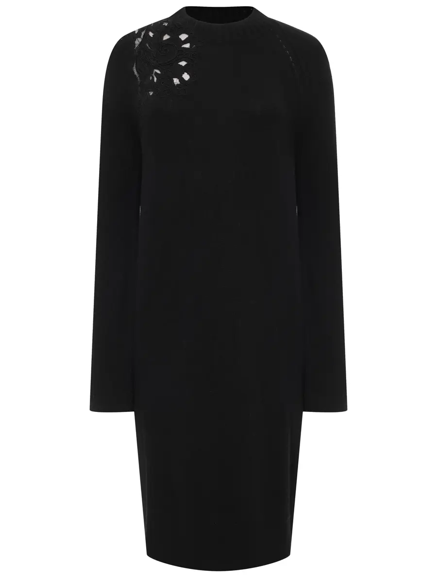 Платье однотонное