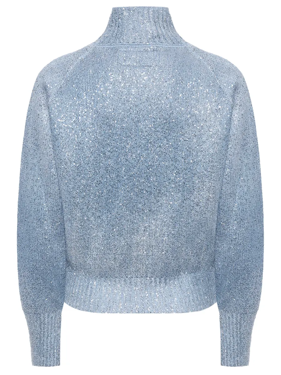 Джемпер с пайетками