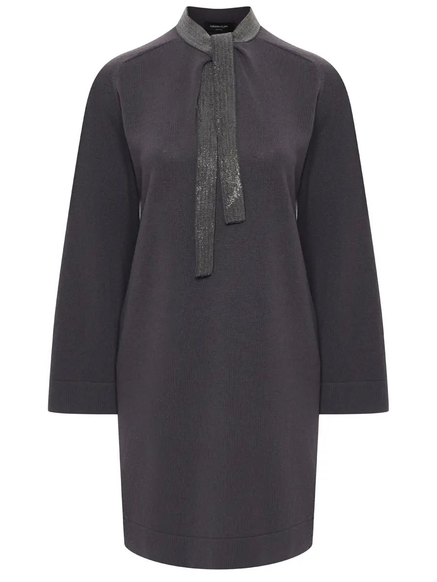 Платье шерстяное