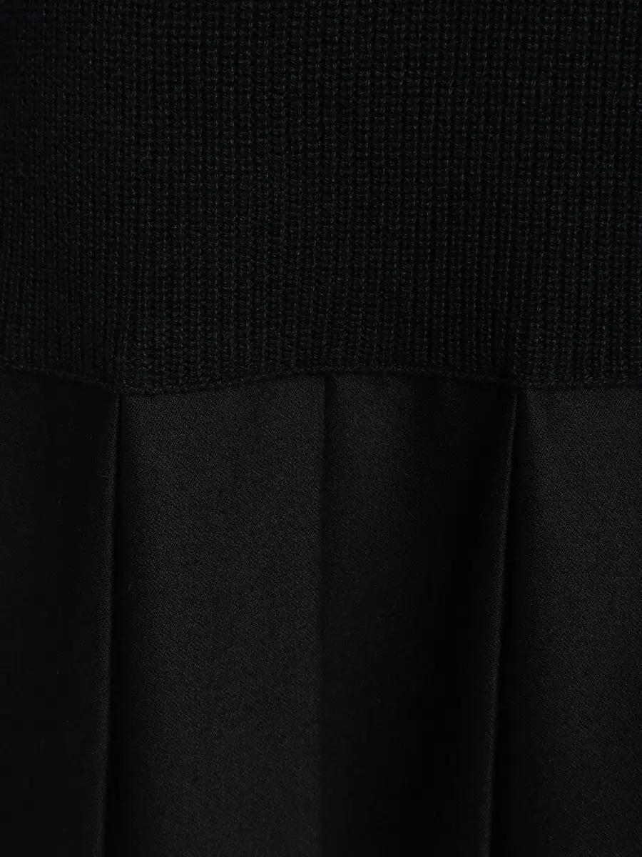 Платье комбинированное