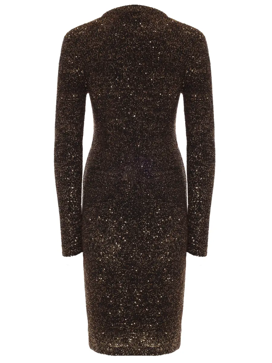 Платье с пайетками
