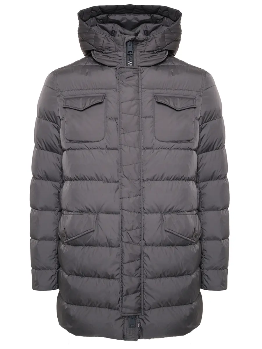 Пуховик стеганый