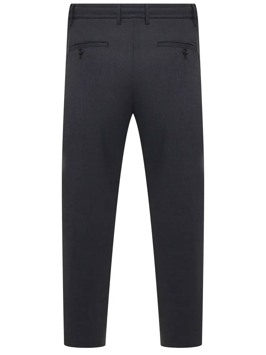 Брюки однотонные