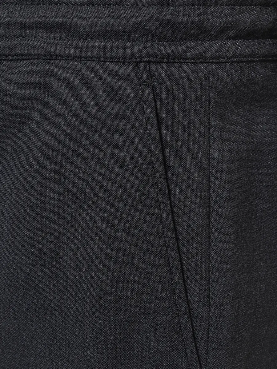 Брюки однотонные