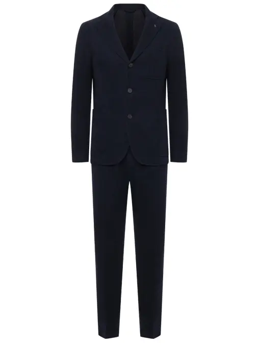 Костюм из хлопка и шерсти PESERICO