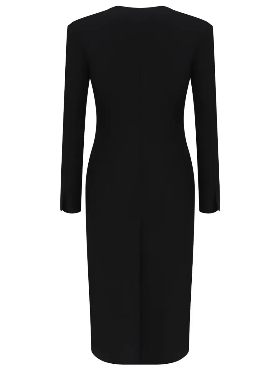 Платье-пиджак однотонное