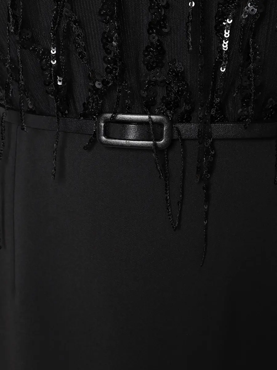 Платье однотонное