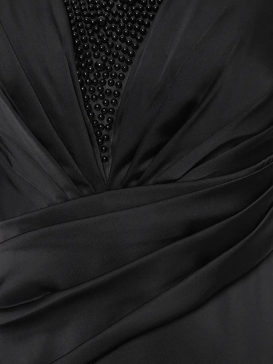 Платье однотонное