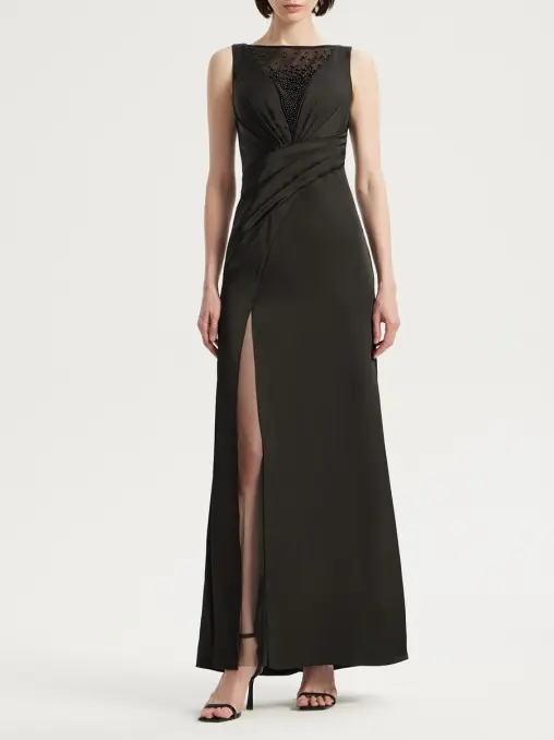 Платье однотонное EMILIA DELL'ORO