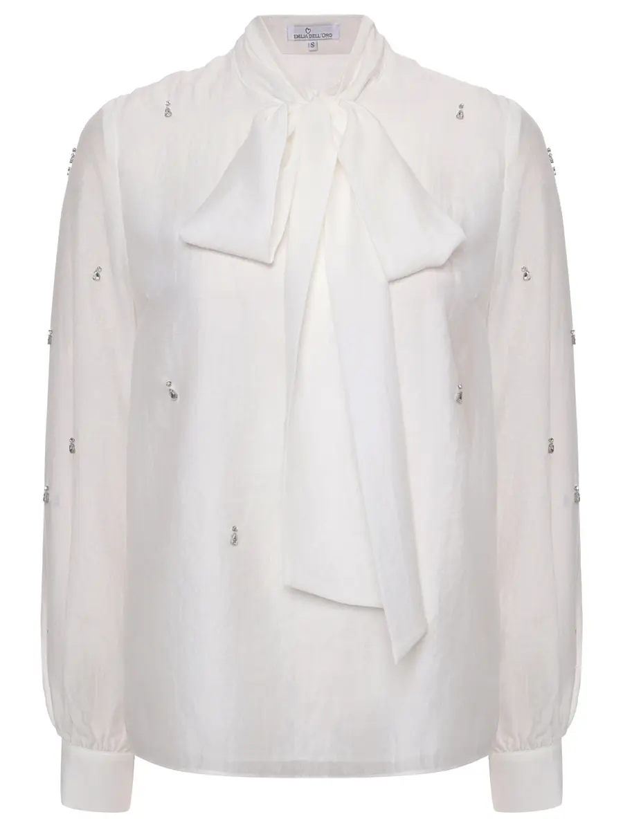 Блуза с декором