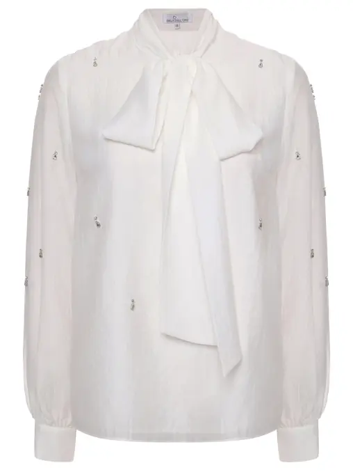 Блуза с декором EMILIA DELL'ORO