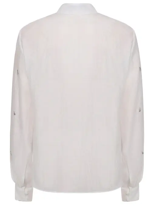 Блуза с декором EMILIA DELL'ORO