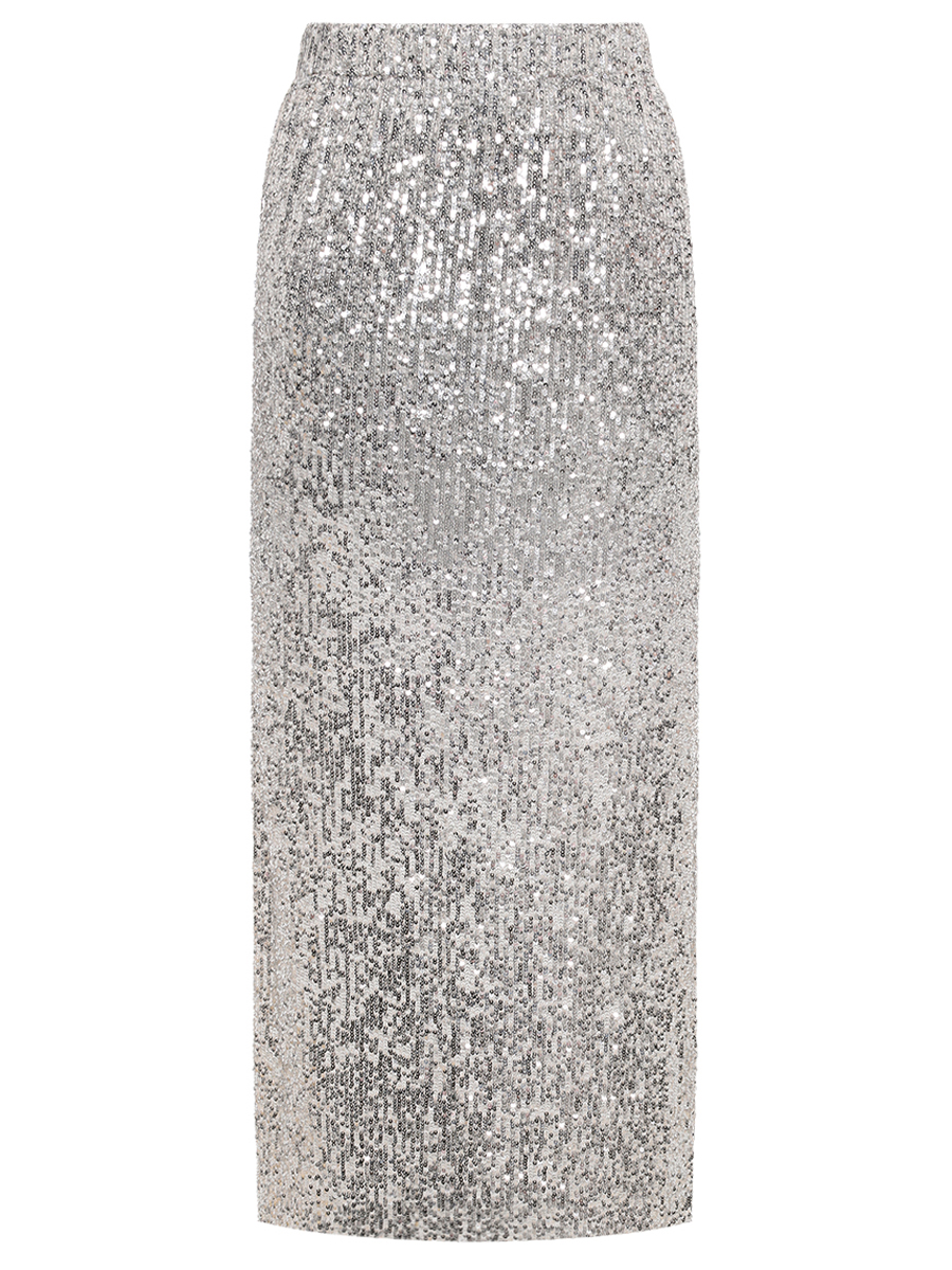 Юбка с пайетками