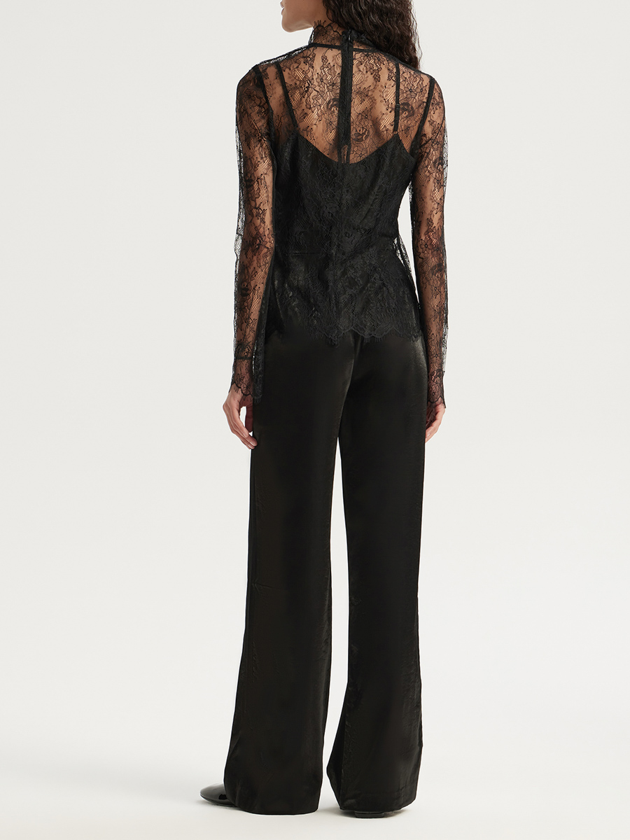 Блуза кружевная