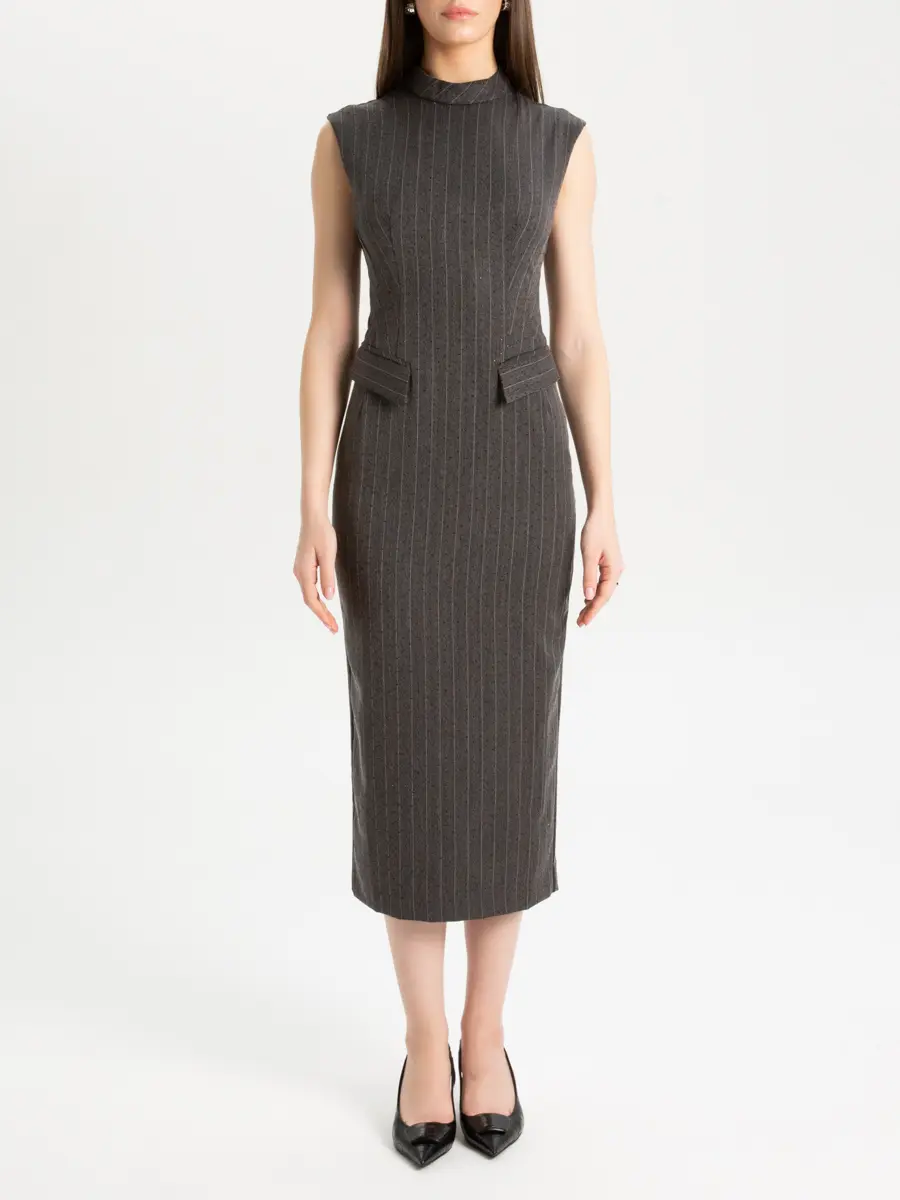 Платье в полоску