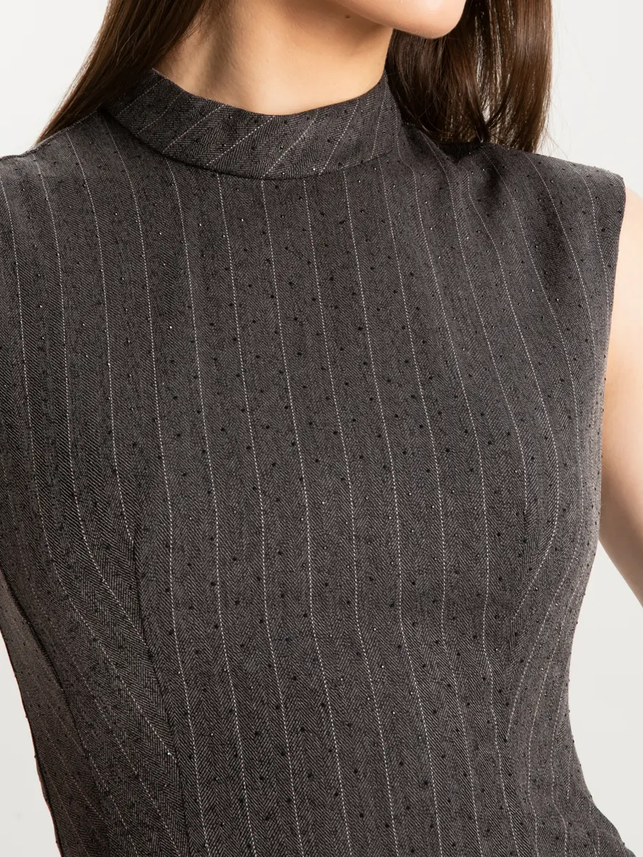 Платье в полоску