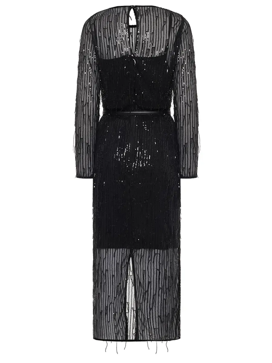 Платье с пайетками