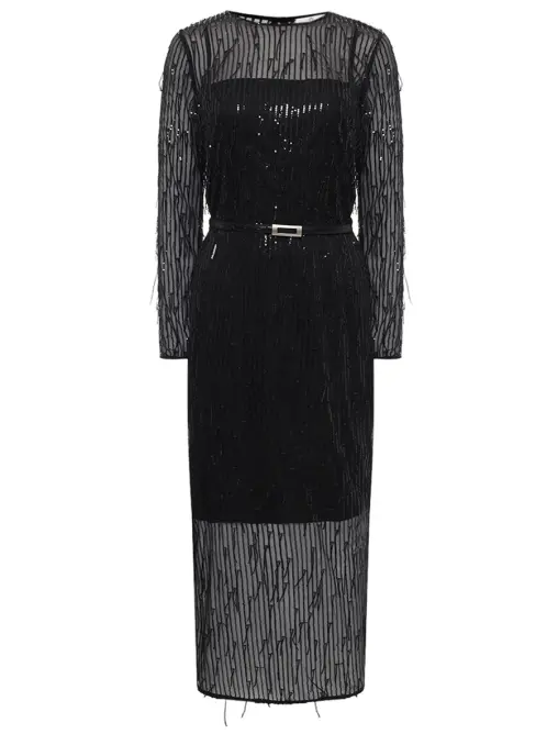 Платье с пайетками EMILIA DELL'ORO