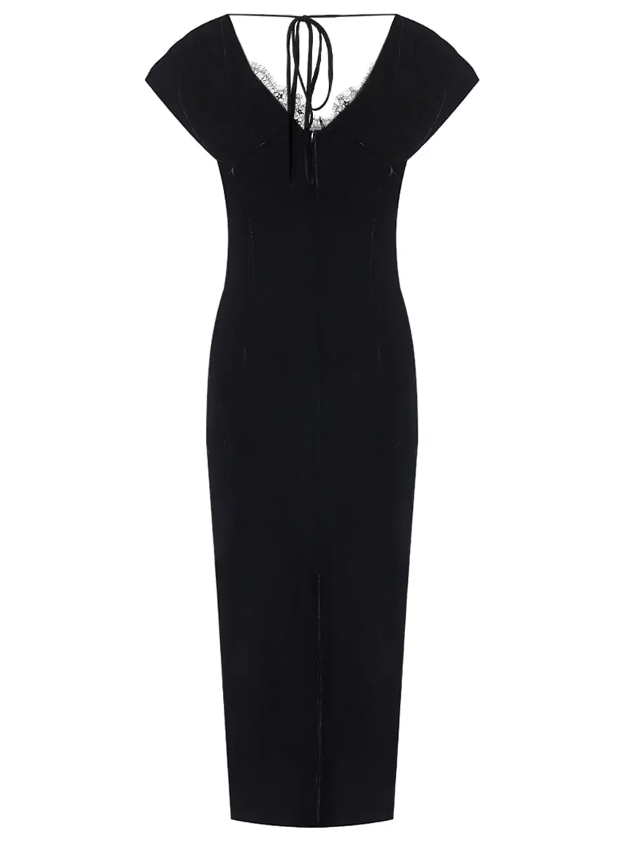 Платье бархатное