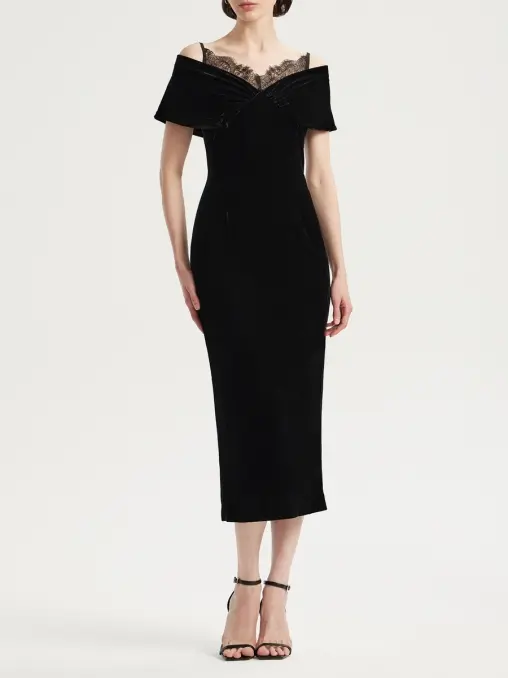 Платье бархатное EMILIA DELL'ORO