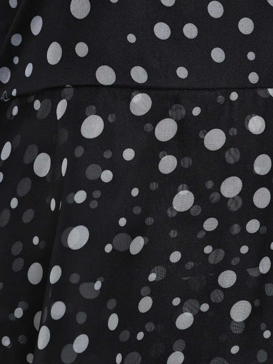 Платье в горох