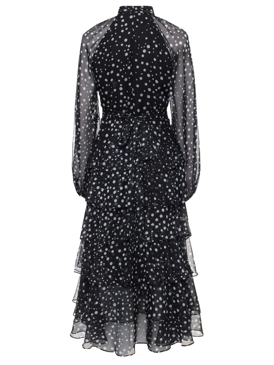 Платье в горох